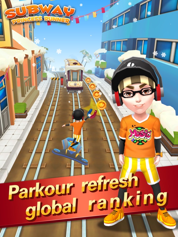 Subway princess runner game online free